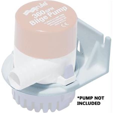 Rule Side Mount Bracket f-360-1100gph Round Pumps RU81980